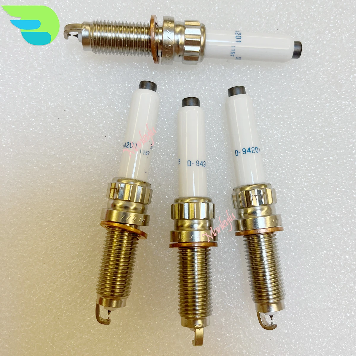 4PCS Double Iridium Spark Plug For BMW X1 X2 X3 X4 X5 X6 X7 Z4 F48 F49 12122455258 12120040552 12120046646 12120055028