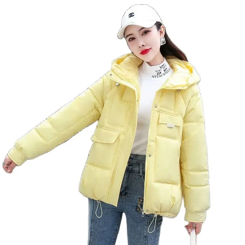 

Women Jacket Women's Winter Jackets Hooded Parkas Female Looes Fashion Warm Overcoat Ladies Down Cotton Jacket Women Basic Coats