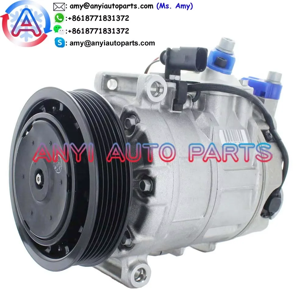 

China Factory 8E0260805BG 8E0260805BK 8E0260805BT CO 11249C Denso 7SEU17C auto ac compressor for Audi A4 Quattro/Q7