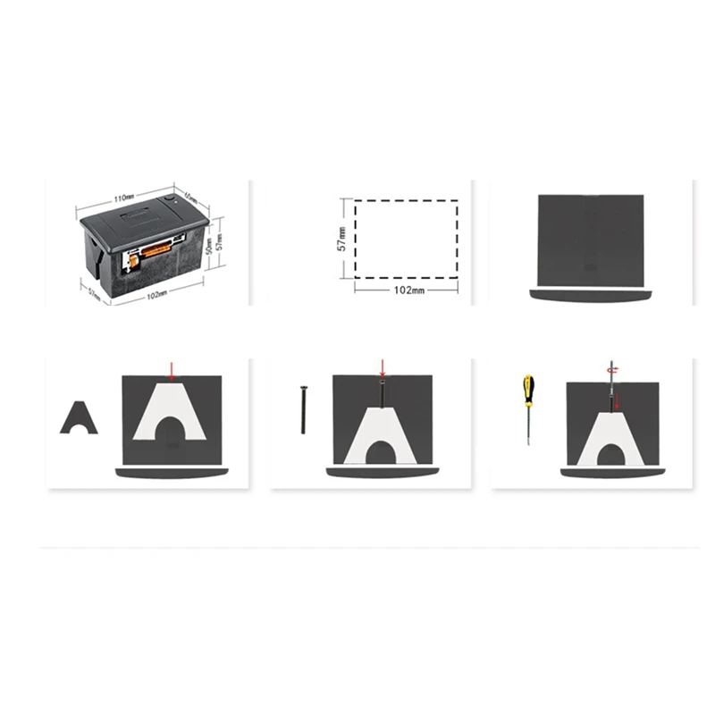 Embedded Thermal Receipt Printer 58MM Mini Printing Module Low Noise With USB/RS232/TTL Serial Port Support ESC/POS