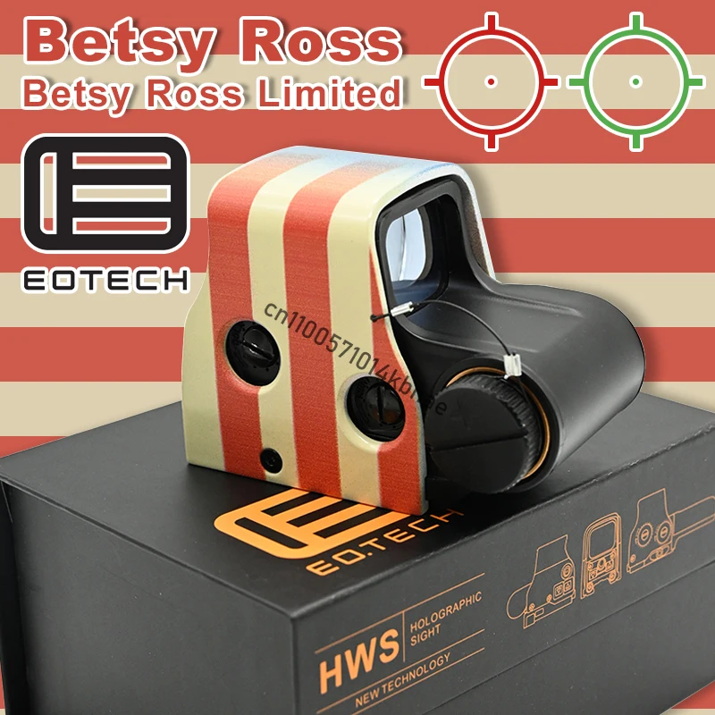 

EOTECH HWS XPS2 Holographic Rifle Weapon Sight Betsy Ross Limited Edition Hunting Red Dot Sight Scope for 20mm Picatinny Rail