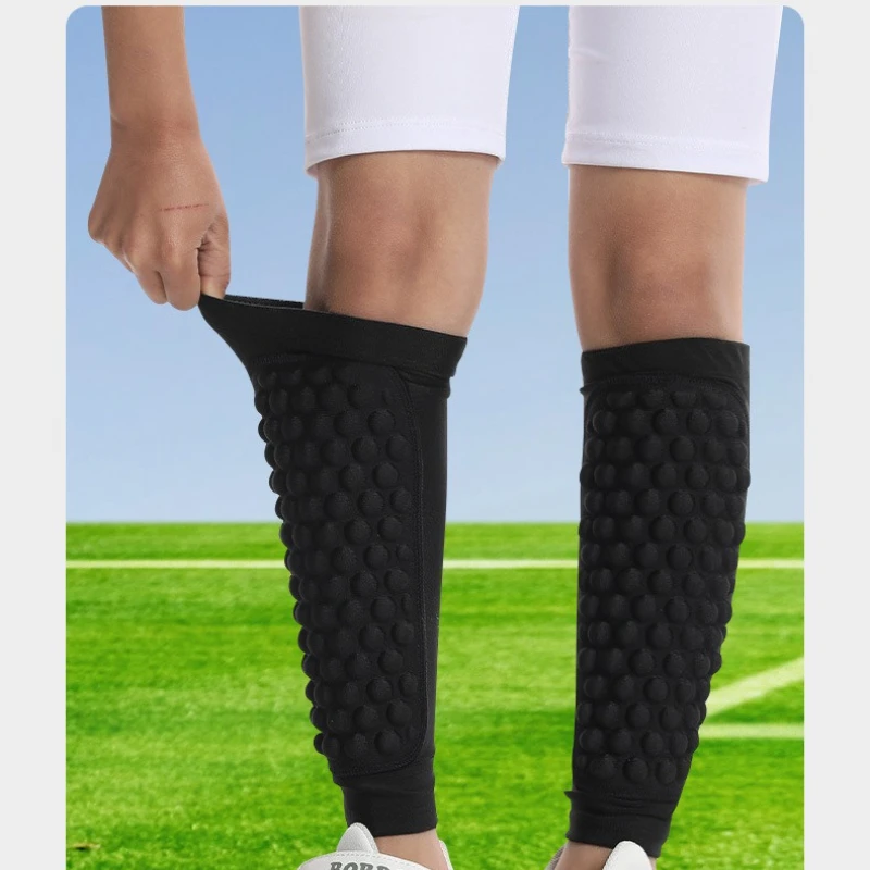Kids Shin Guards Equestrian Riding Children Leg Protectors Anti-Kick Calf Pads for Soccer Basketball Football Sports Safety Gear