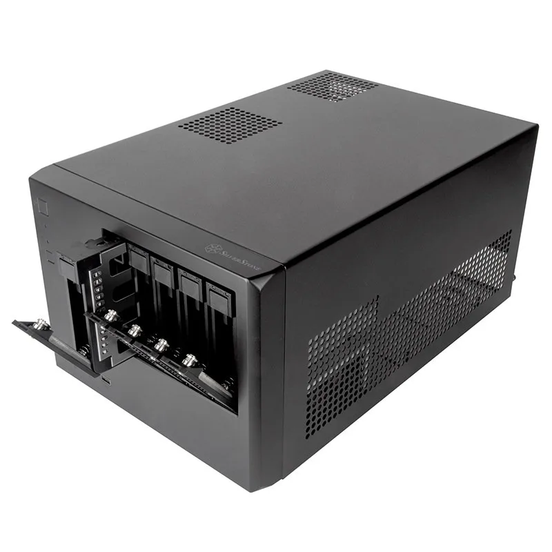 CS351 5 Disk Position, Hot Swap ATX Power Supply, Desktop Mini NAS Chassis
