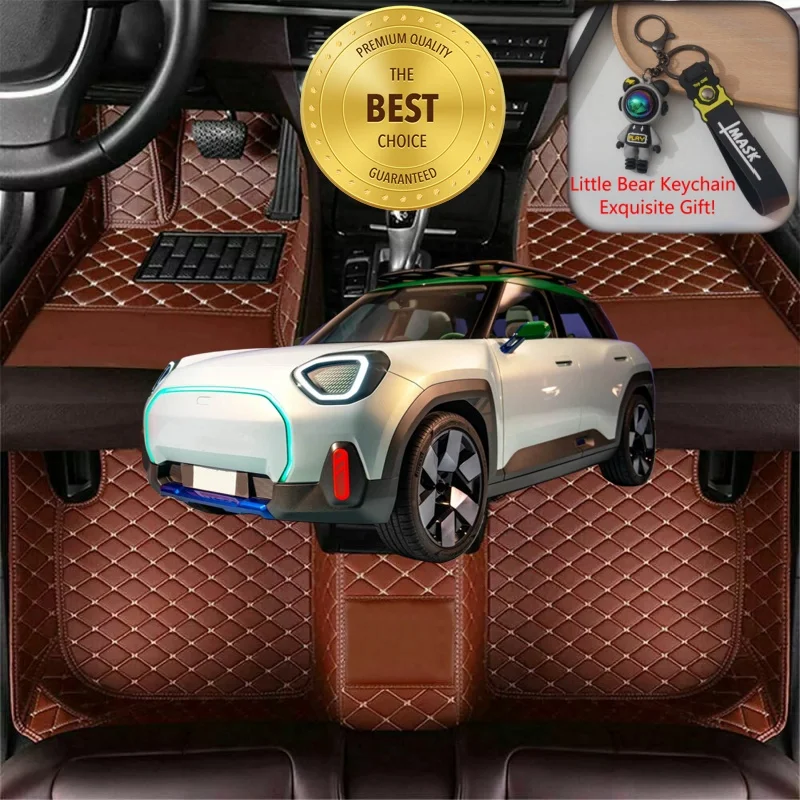 

Customized Fit for MINI Aceman J05 Car Floor Mats Car Accessories Tailored Luxury Auto Carpet Liner Mats Left/Right-hand Drive