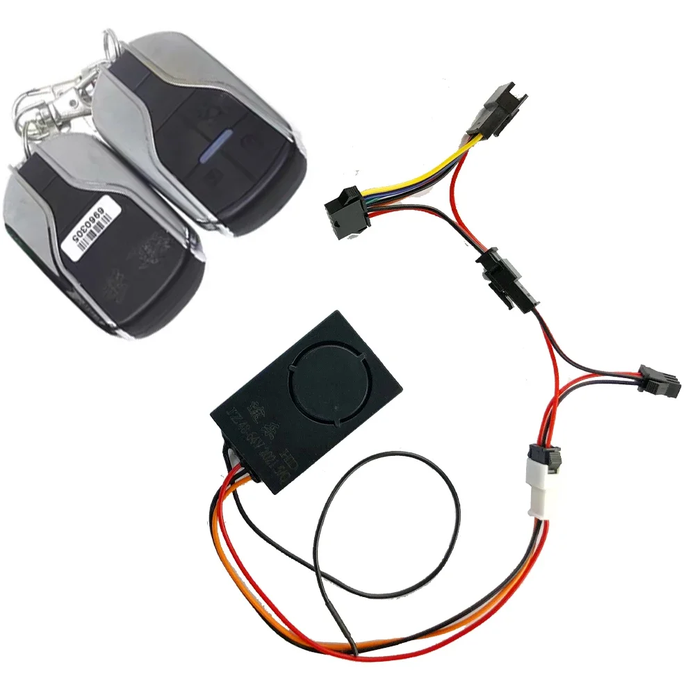 Modified Kaabo Scooter Wireless Remote Control Alarm Kit for 48V-72V Kaabo and  Dualtron Electric  Burglar Alarm Scooter Kit