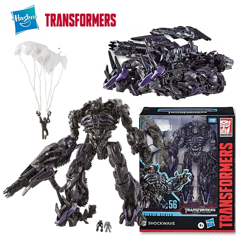 Hasbro Transformers Studio Series SS56 Shockwave 25Cm Leader Class Anime Original Action Figure Model Toy Gift Collection