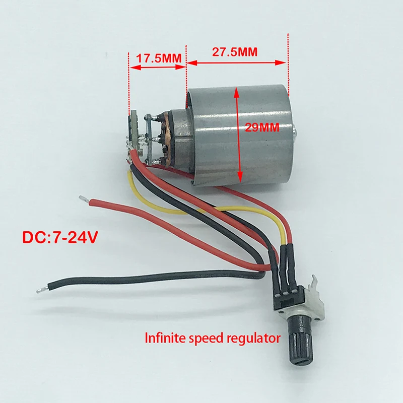 Imagem -06 - High-velocidade Mini Brushless Motor Liga de Alumínio Cnc Impulsor Duto Ventilador Regulação Stepless Velocidade dc 12 24v 5a 3.5a 100000rpm