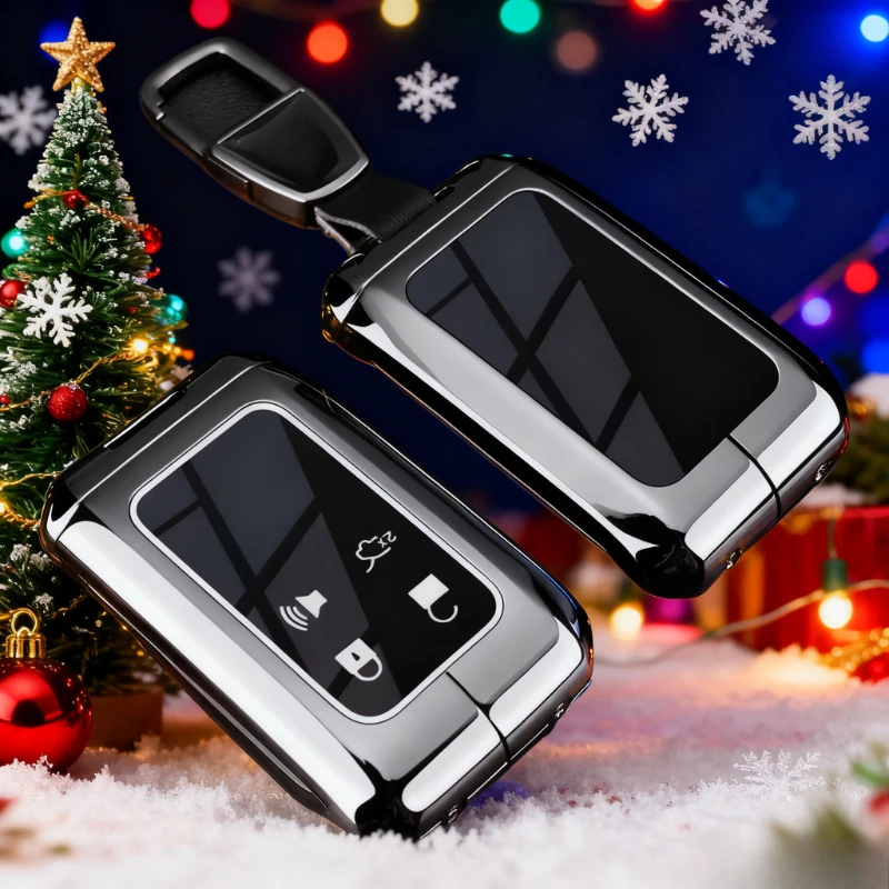 Zinc Alloy Key Cover Case for Mazda EZ-6/EZ-60 (2025) - Key Fob Shell Keybag Keychain
