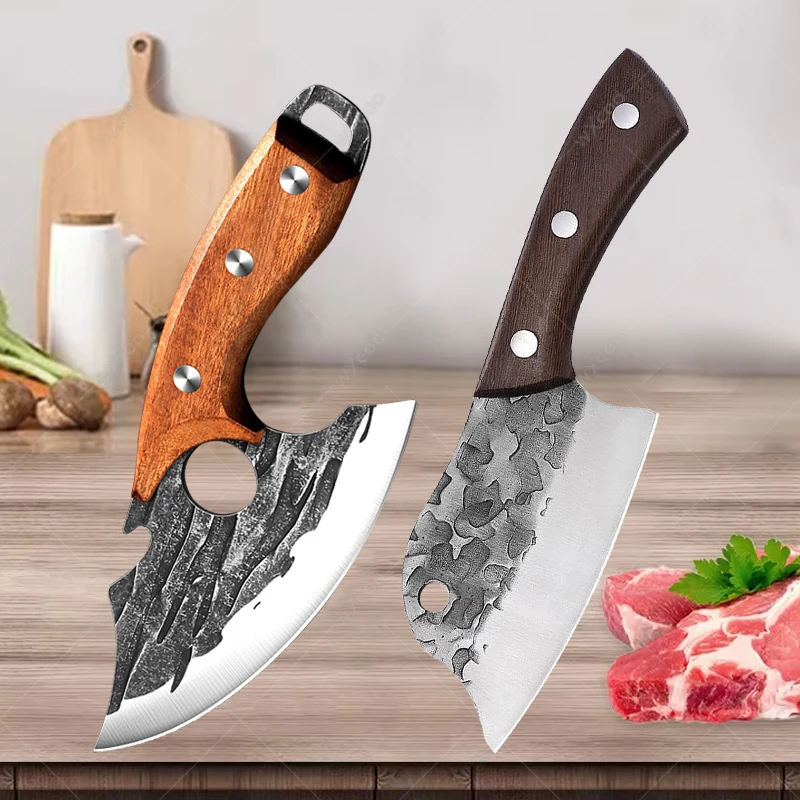 

Multifunctional Kitchen Knives Forged Knife Meat Cleaver Boning Knife Stainless Steel Meat and Fish Slicing Knife Cooking Tool