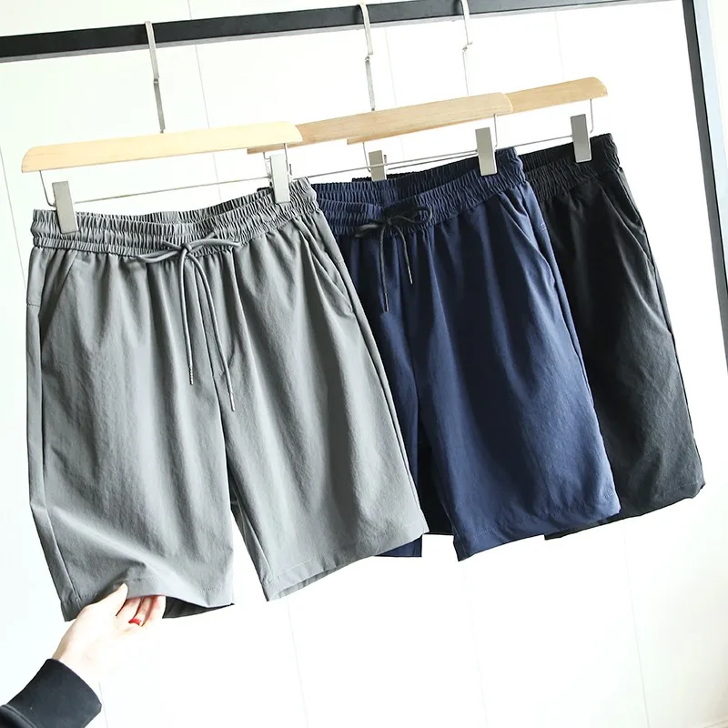 

Men's Summer Lightweight Loose Elastic Qui Dry Casual orts Five-Quarter Length Faionable Urban Sle Breathable orts