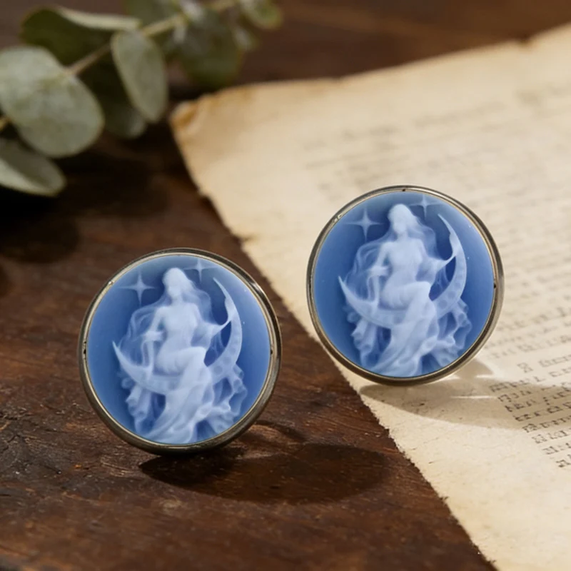 2D Vintage Lady Queen Cameo Gl - Vintage Fashion Queen review and price