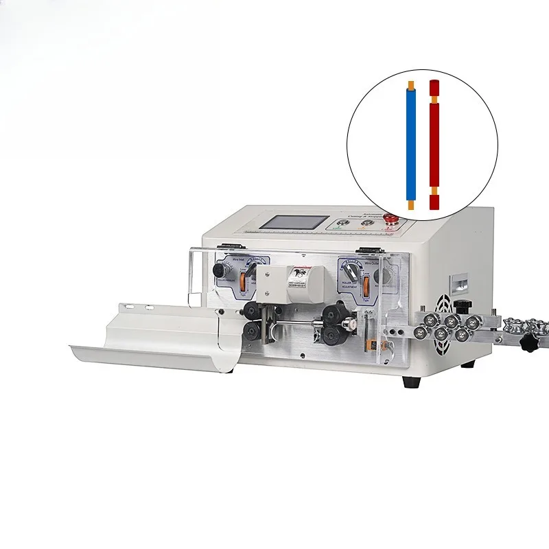 

Energy Saving Automatic Computer Wire Cutting and Stripping Machine JB-608-E/S Touch Screen Control 6mm² Wire Stripping Machine