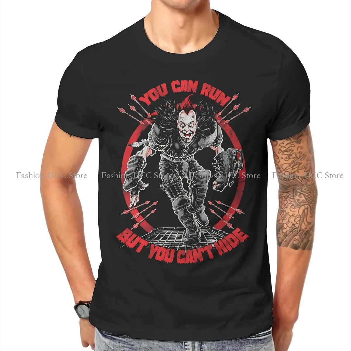 Mad Max TShirt for Men You Can Run But You Can's Hide Humor Casual Tee T Shirt Novelty New Design