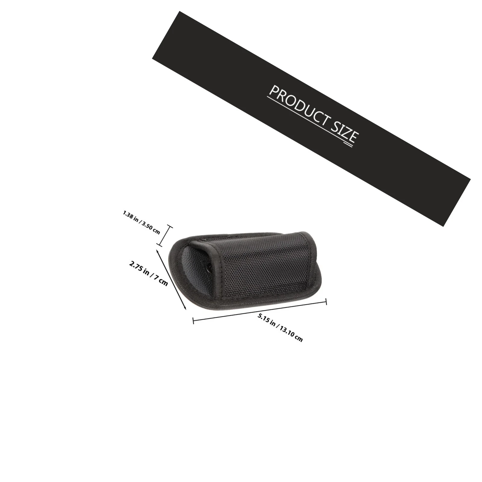 금속 커버 - 분실 방지 나일론 허리 스트랩 조절 가능한 휴대용 핸드헬드 슬리브 실용적인 금속 테스터 보호기