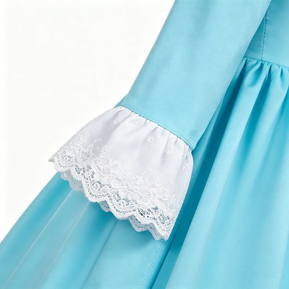Rosalina Mädchenkleidung Partykleider Kinderkostüm Halloween Karneval Geburtstag Schwalbenschwanz-Kleid – Detail 6