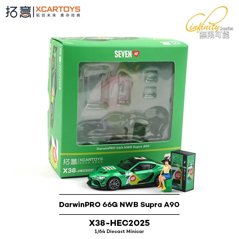 

Выставка XCARTOYS 1/64, ограниченная серия Subaru A90, литая имитация сплава, окрашенная модель автомобиля, коллекционное украшение для взрослых.