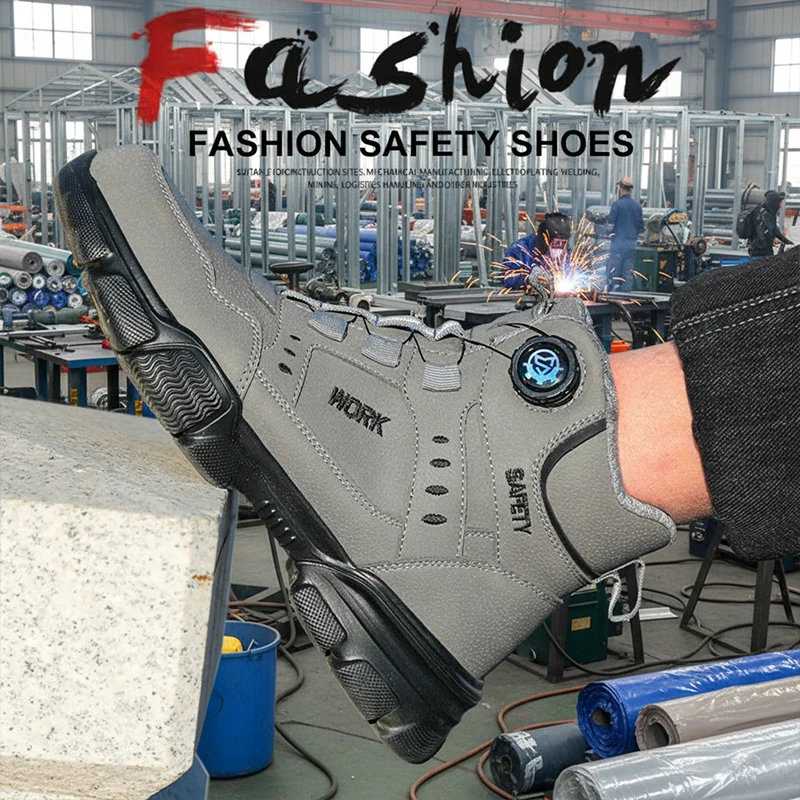 Sicherheitsschuhe, Arbeitsschuhe, Bergbaustiefel, Haushaltsreinigungsschuhe, Logistik- und Transportschuhe, Anticrash-Schuhe – Detail 10