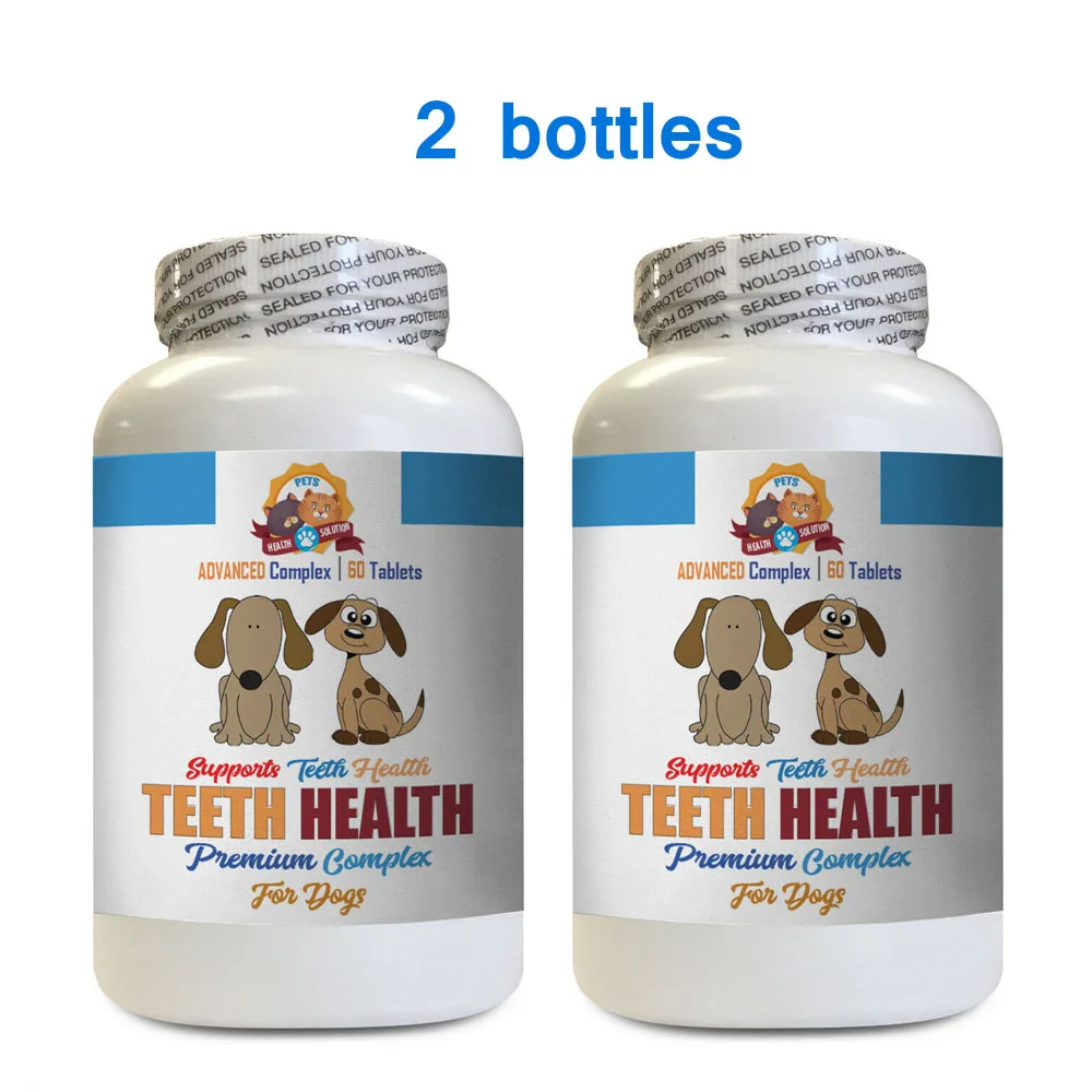 Dog Teeth Health Complex Premium Formula, Eliminate Bad Breath, Stronger Teeth, Keeps Gums And Teeth Healthy