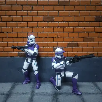 Star Wars 3,75 palcový voják 1/18 501. 187. legie Shock akční figurka REX ARF P1 P2 klon hračky modely volné 8 nejlepší prodej klon Armadura Star Wars - №5