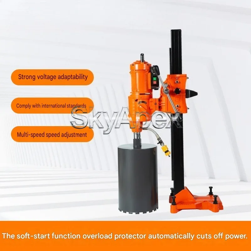Industrial Processing Equipment Heavy Duty Core Drill Capacity Frame Mounted For Large Diameter Concrete Reinforced Drilling