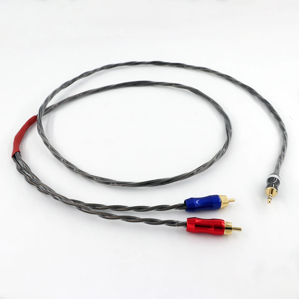 HIFI audiophile grade, music ribbon, Odin micro space silver wire odin Odin 3.5 rpm dual RCA signal cable