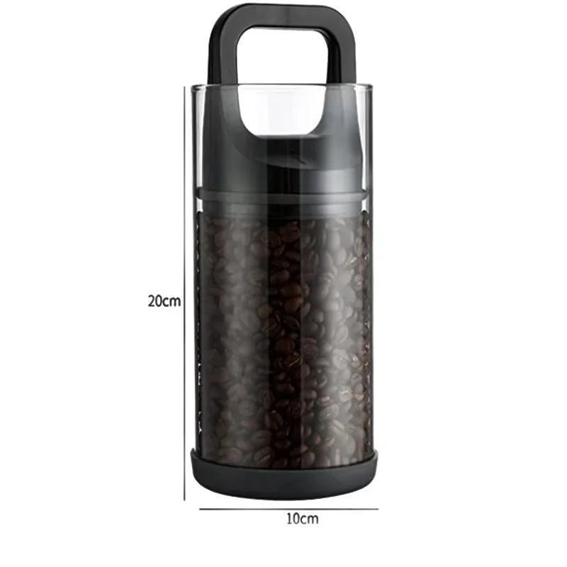 علب القهوة الزجاج مختومة جرة الزجاج فراغ مختومة تخزين جرة للمكسرات والوجبات الخفيفة الآفات برهان محكم الحاويات سعة كبيرة #6