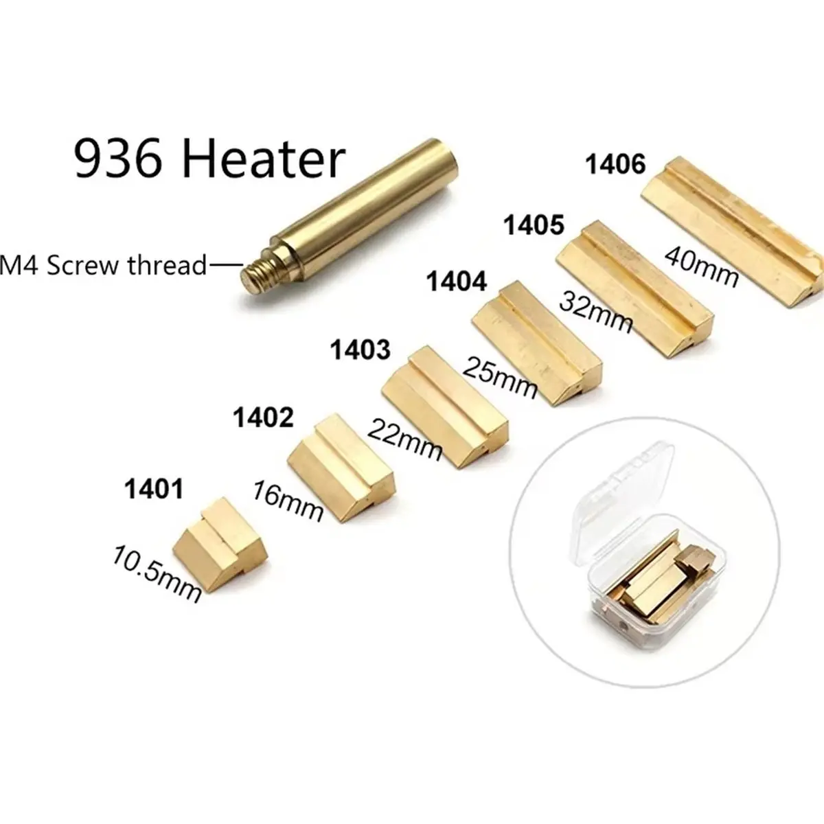 936-14 Series Spade-Shaped Soldering Iron Tip, Suitable for 936-937-8898-8586-888D Series Soldering Iron Welding Tools