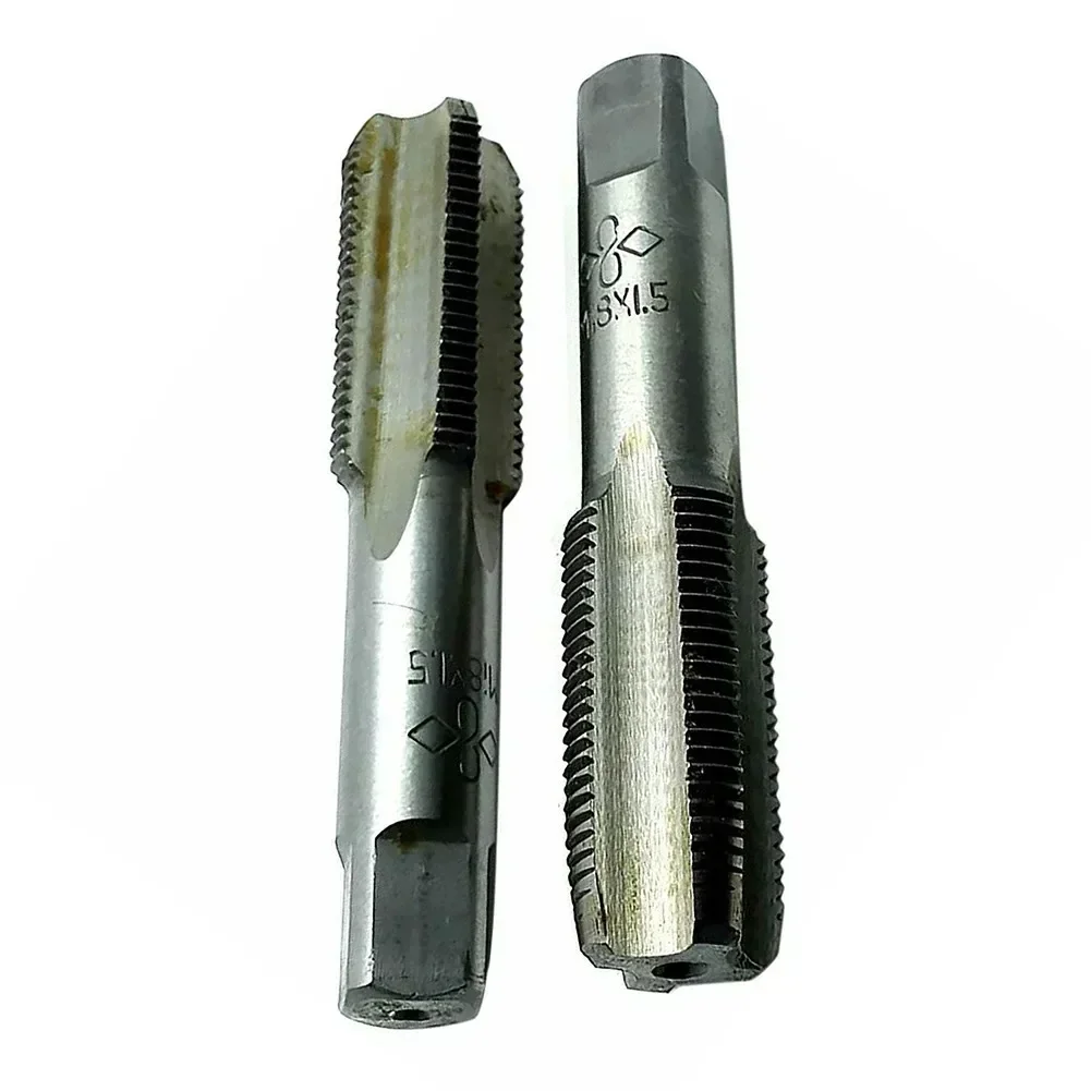 Precision Control For Various Applications HSS 18mmx1 5 Metric Taper & Plug Tap Right Hand Thread M18x1 5mm Pitch New Hand Tools