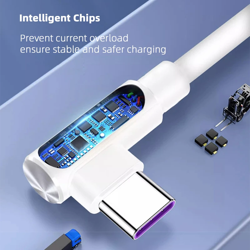 ل Redmi K80 K70 PD 120 واط كابل شحن سريع للغاية USB A إلى نوع C الكوع شاحن سريع الحبل ل Xiaomi 17 برو ماكس 15 14 13 K60