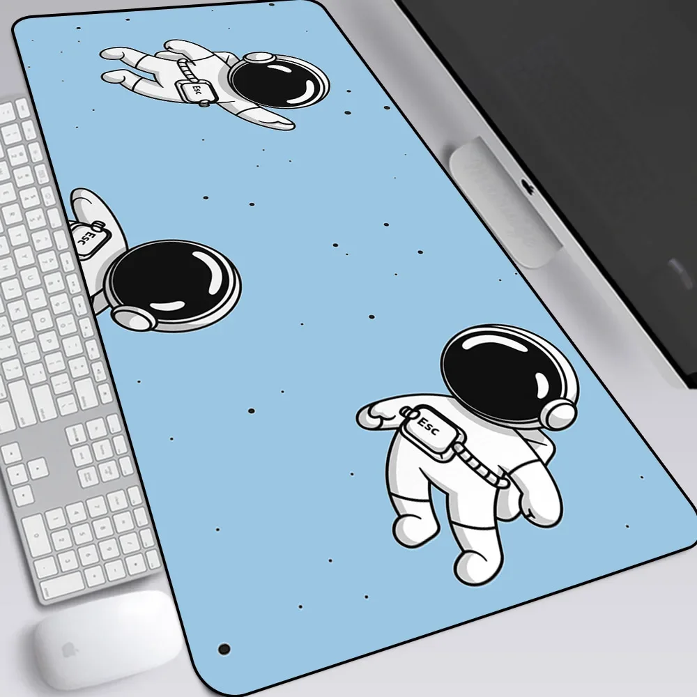 Astronaut mouse pad Expansion table mat Gamers Pc Desktop Accessories Cute carpet non-slip rubber for office entertainment