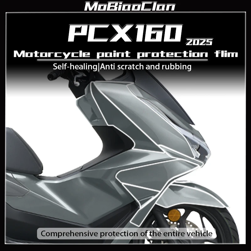 

For HONDA PCX160 PCX 160 pcx160 2025 Invisible Car Film Transparent Protective Body Film Modification Accessories