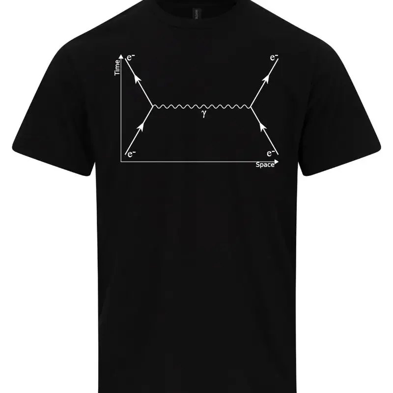 Feynman Diagram T Shirt Quantum Theory Theoretical Physics