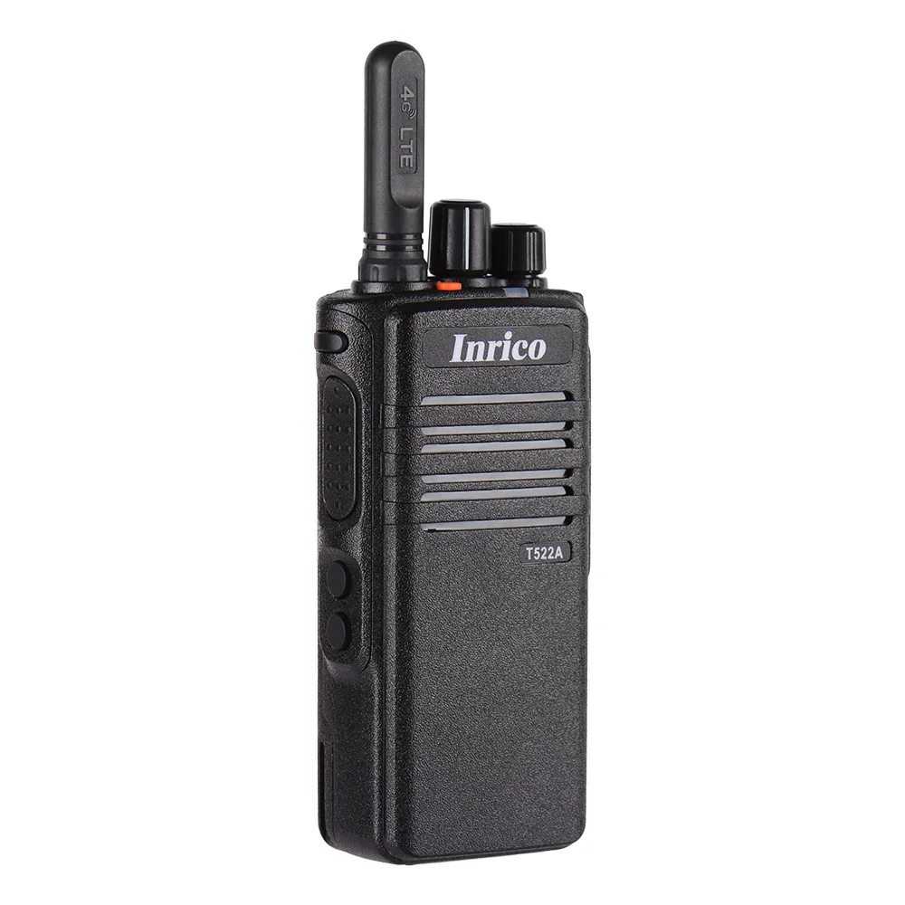 High quality Inrico T522A Android wifi 4G POC two way radio network zello walkie talkie support OEM and GPS