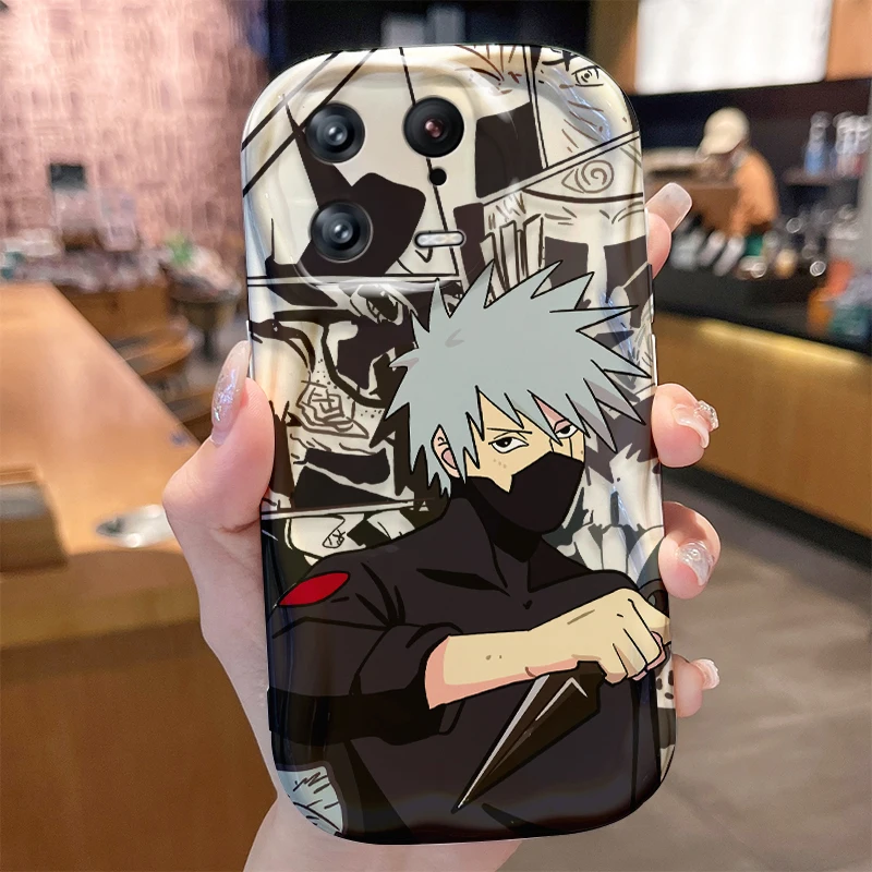 Anime N-Narutos Phone Case for Xiaomi Mi 14 13 12 Pro 11 Lite 11i 5G POCO X6 X5 X4 X3 NFC GT F6 F5 F4 F3 M4 M3 Silicone Cover