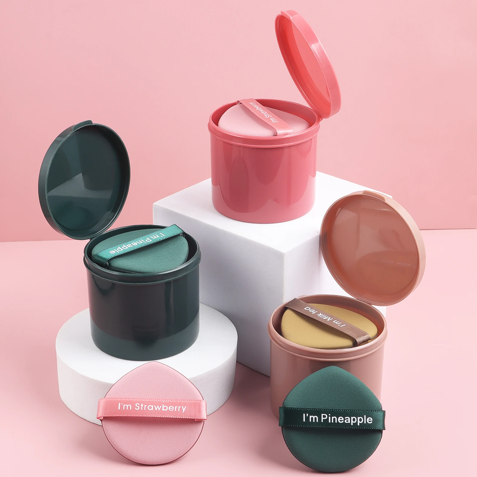 إسفنجة فائقة النعومة للمسحوق ، 7 ، إسفنجة لمسحوق رطب ، كريم bb ، أداة مكياج خاصة