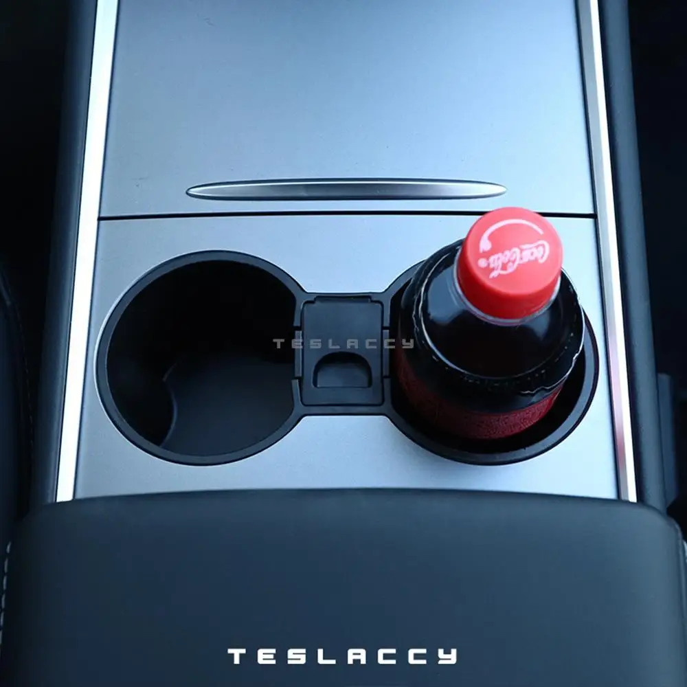 Per Tesla Model 3 Y portabicchieri per acqua accessori per Console centrale sottobicchieri per auto inodore Non tossici impermeabili antiscivolo