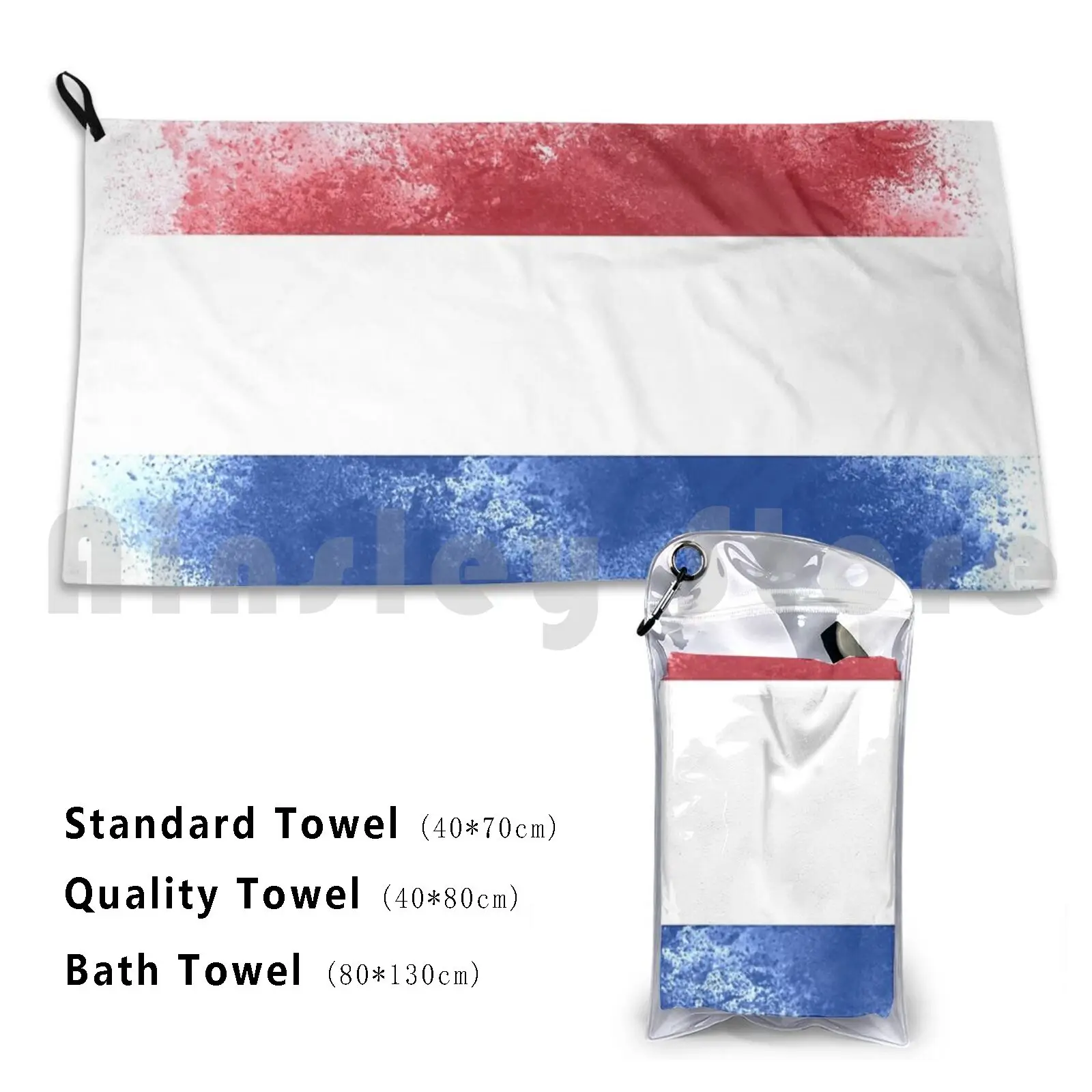 The Netherlands Flag Beach Towel Quick Dry Quality Towel Flag Holland Dutch Anthem Netherlands Concept Nation Banner