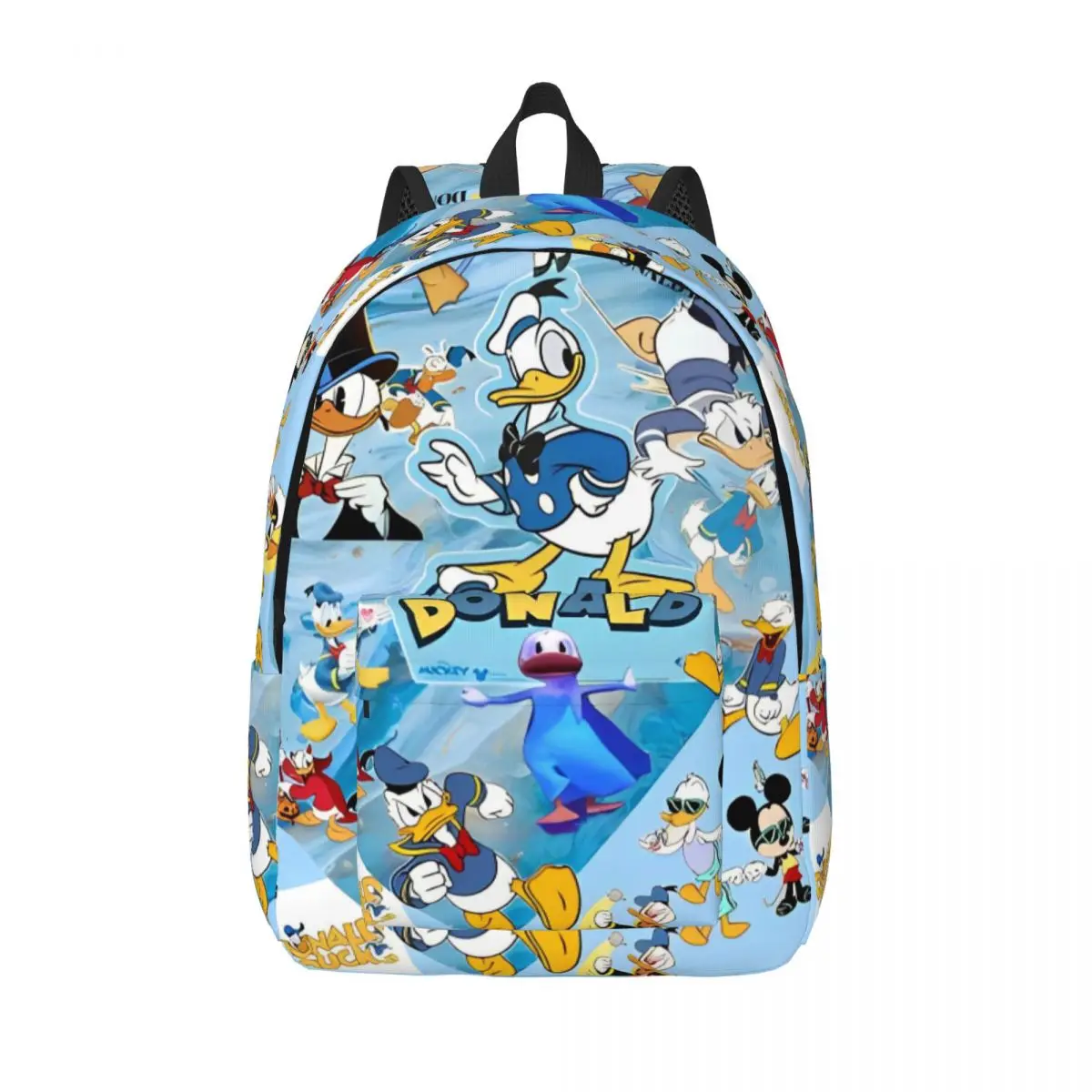 

Donald Duck & Mickey Backpack for Men Women Cool High School Business Daypack Laptop Computer Shoulder Bag Gift