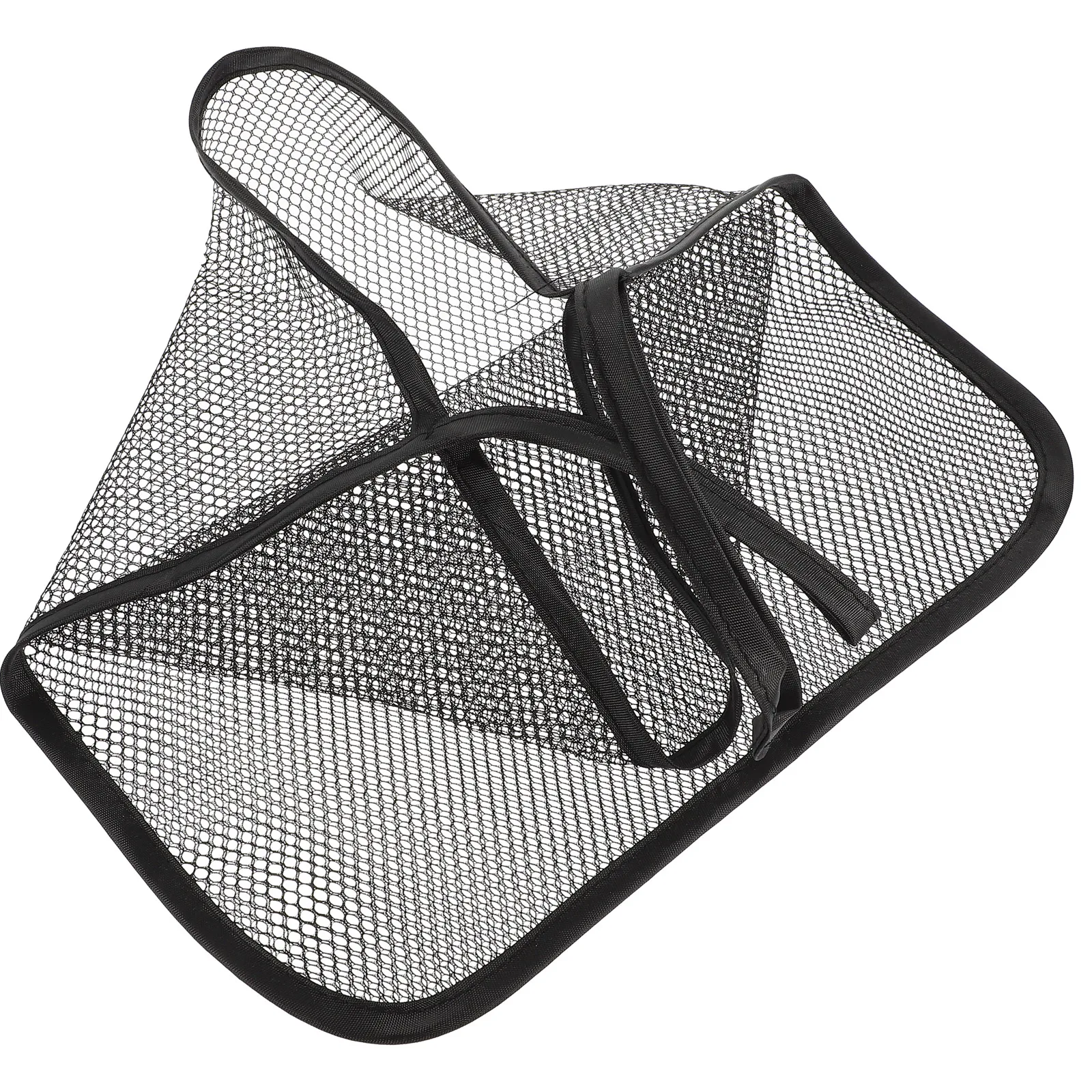 

Hanging Organizer Large Capacity Mesh Storage Pouch For Diapers Bottles Breathable Trolley Container Portable Nappy Holder Cup