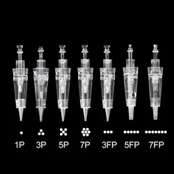 30/10pcs Bayonet Cartridge Needles Disposable Tattoo Eyebrow Needles For Microblading Permanent Tattoo Machine