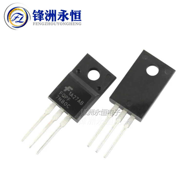 FQP7N80C NPN field-effect transistor 7A800V 7N80C TO-220F (plastic sealed) NPN transistor