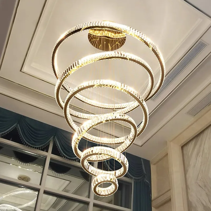 

Modern Creative Chandelier for Living Room Dining Table Staircase Lustre Ceiling Pendant Lamp Home Decoration Luxury Designer
