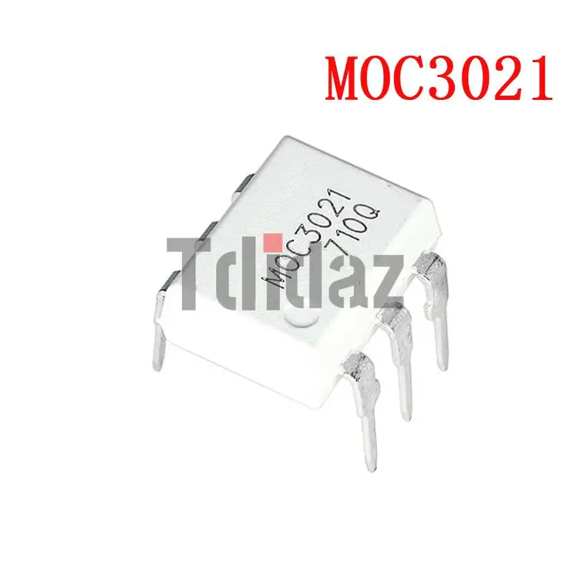 10PCS MOC3020 MOC3021 MOC3022 MOC3023 MOC3041 MOC3043 MOC3052 MOC3061 MOC3062 MOC3063 DIP6 DIP Optocoupler New and Original IC