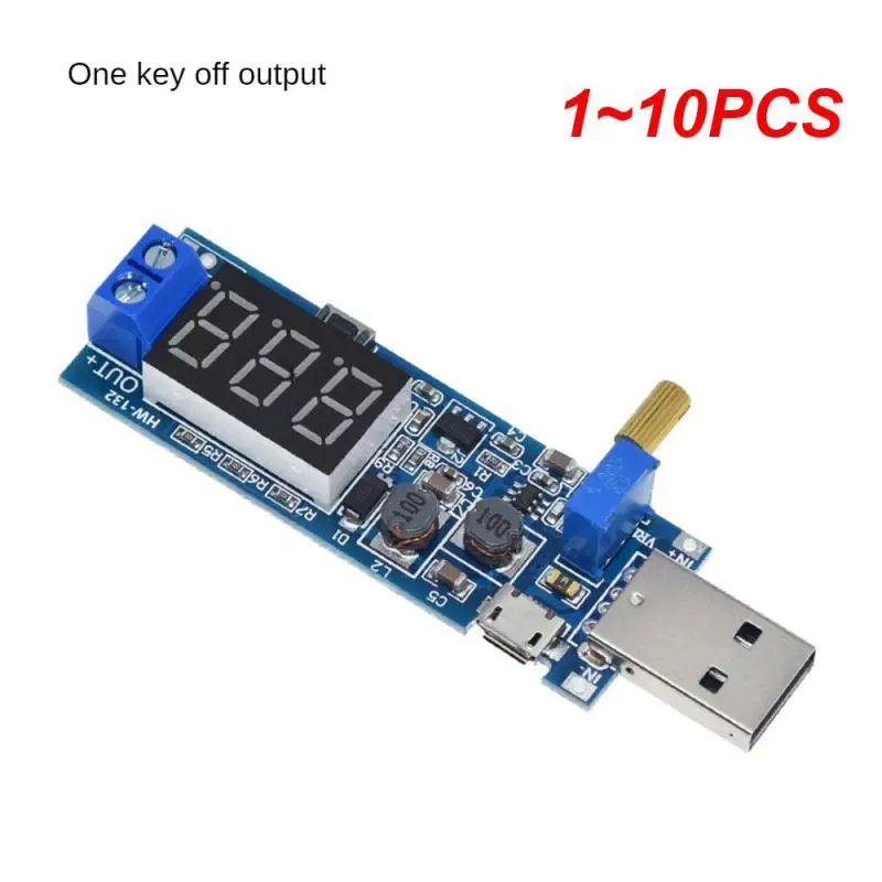1~10PCS 5V to 3.5V / 12V USB Step UP / Down Power Supply Module Adjustable Boost Buck Converter Out DC 1.2V-24V