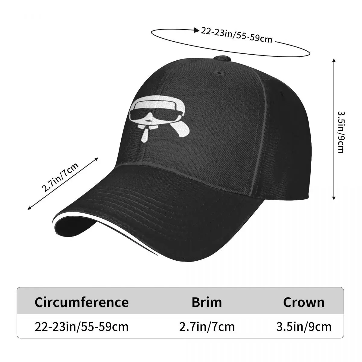 Menand Cat Choupette Ikonik 3 Cap Men Women Hat Caps Women Baseball Cap Women\'s Baseball Cap Man Hat Baseball Cap