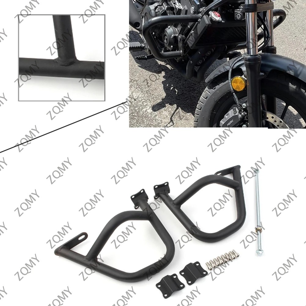 CMX300 2021-2022 Motorcycle Engine Guard Crash Bar Body Frame Protector 1Pair For Honda Rebel CMX300 21-22