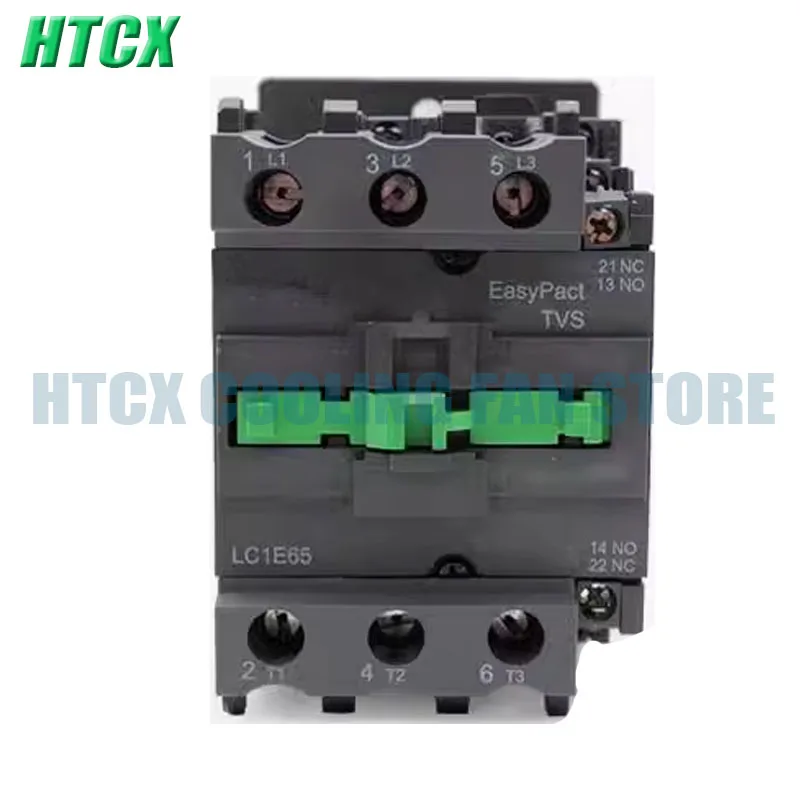 LC1E65 AC Contactor 220V 380V 65A 1NC1NO Sipping new Nx models N-type one LC1N65
