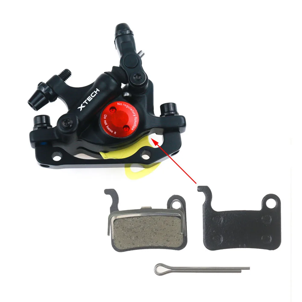 1 Pair Bicycle Hydraulic Disc Brake To Make Black-Metal For Xiaomi-M365 Pro Electric Scooter Oil Brake Modification Accessories