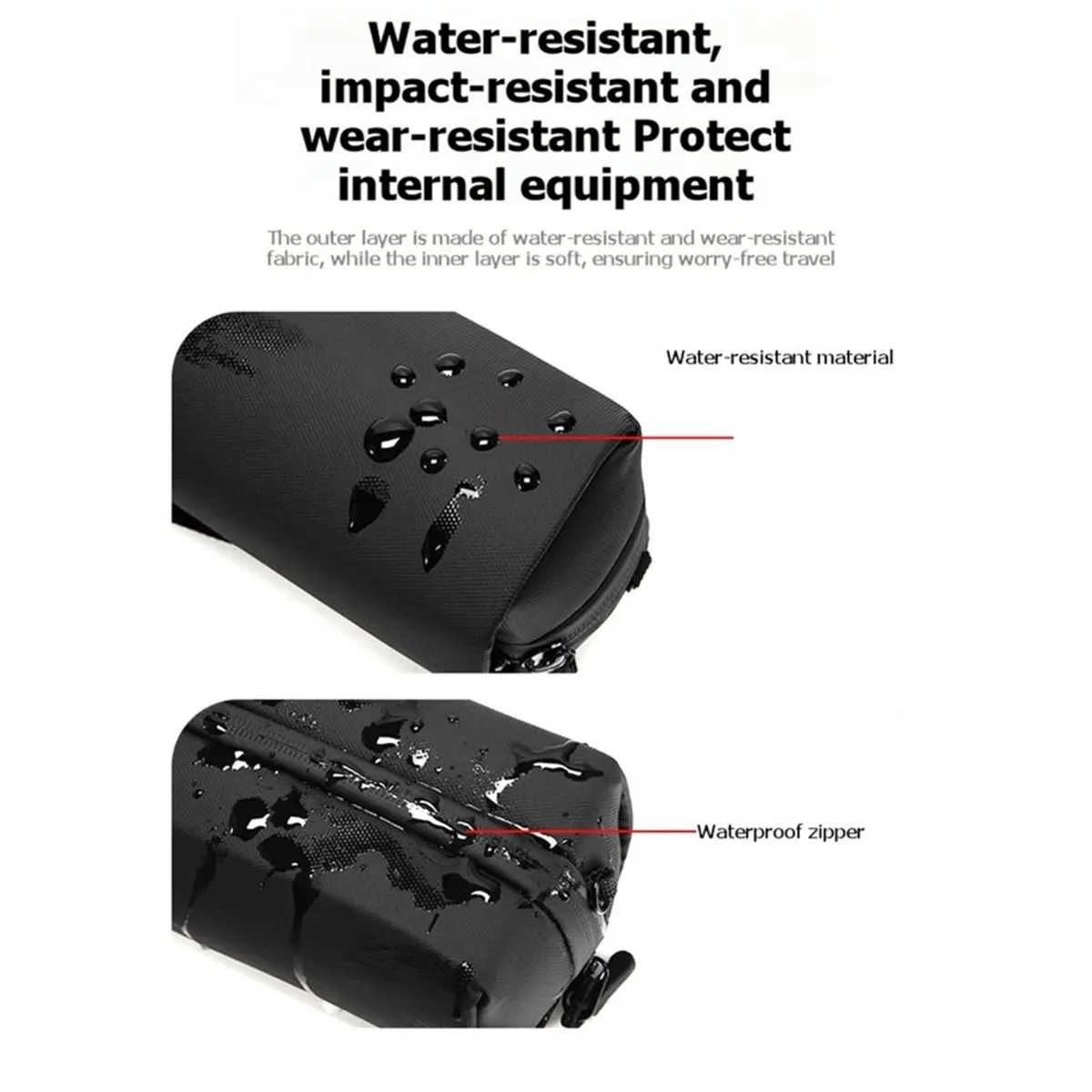PHONE&GEAR Carrying Case Camera Body Handbag for Luna Ultra Action Camera Organizer Portable Handbag for Travel Outdoor