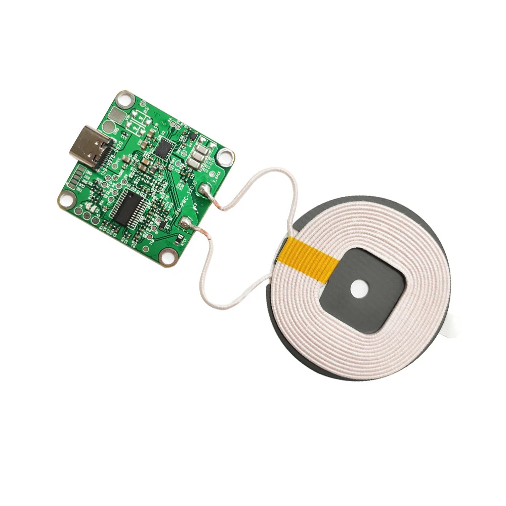 5 pezzi OEM 5W10W/15W/20W modulo caricabatterie wireless ricarica wireless magnetica PCBA trasmettitore ricevitore bobina caricabatterie wireless Trans